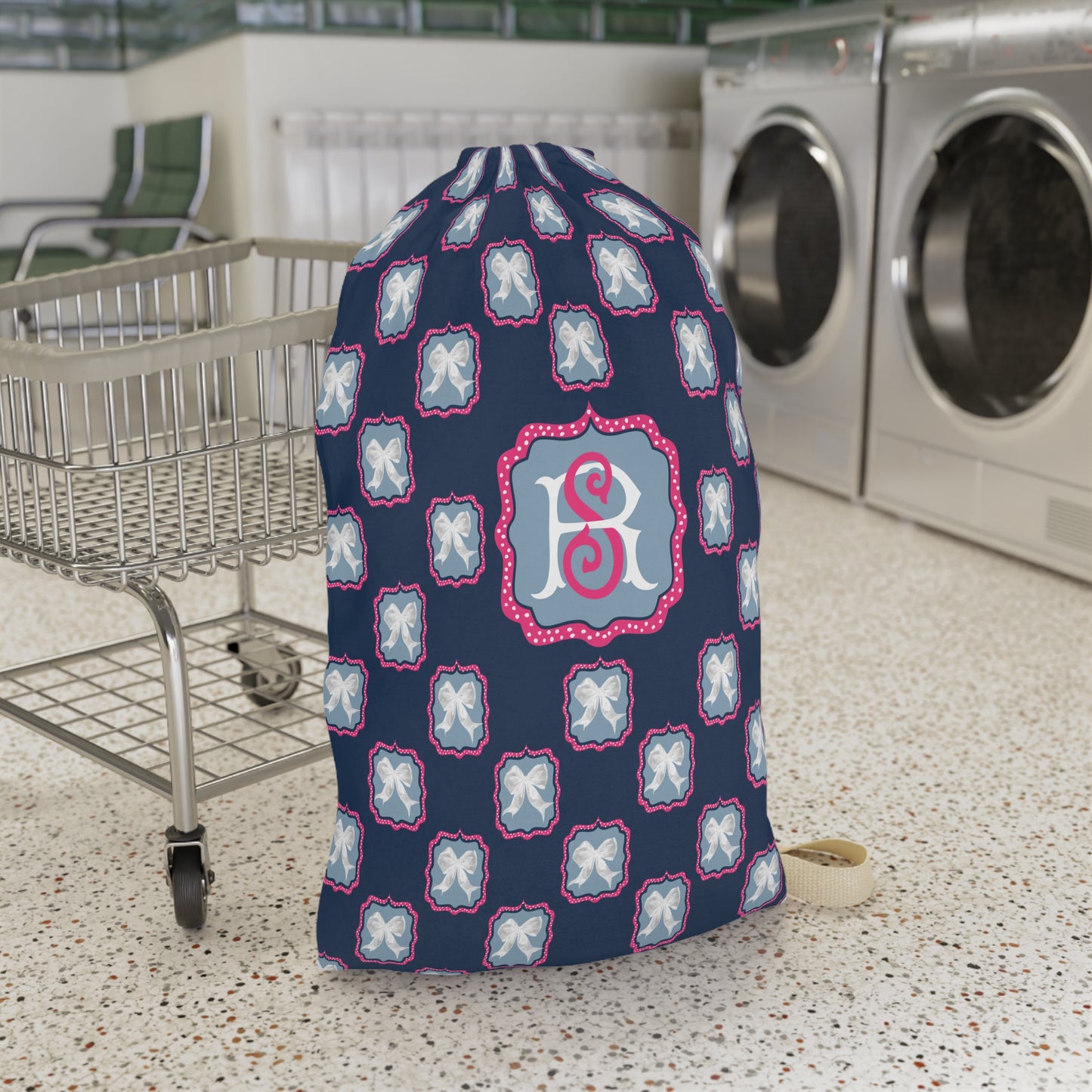 Personalized Laundry Bag with Stylish Design