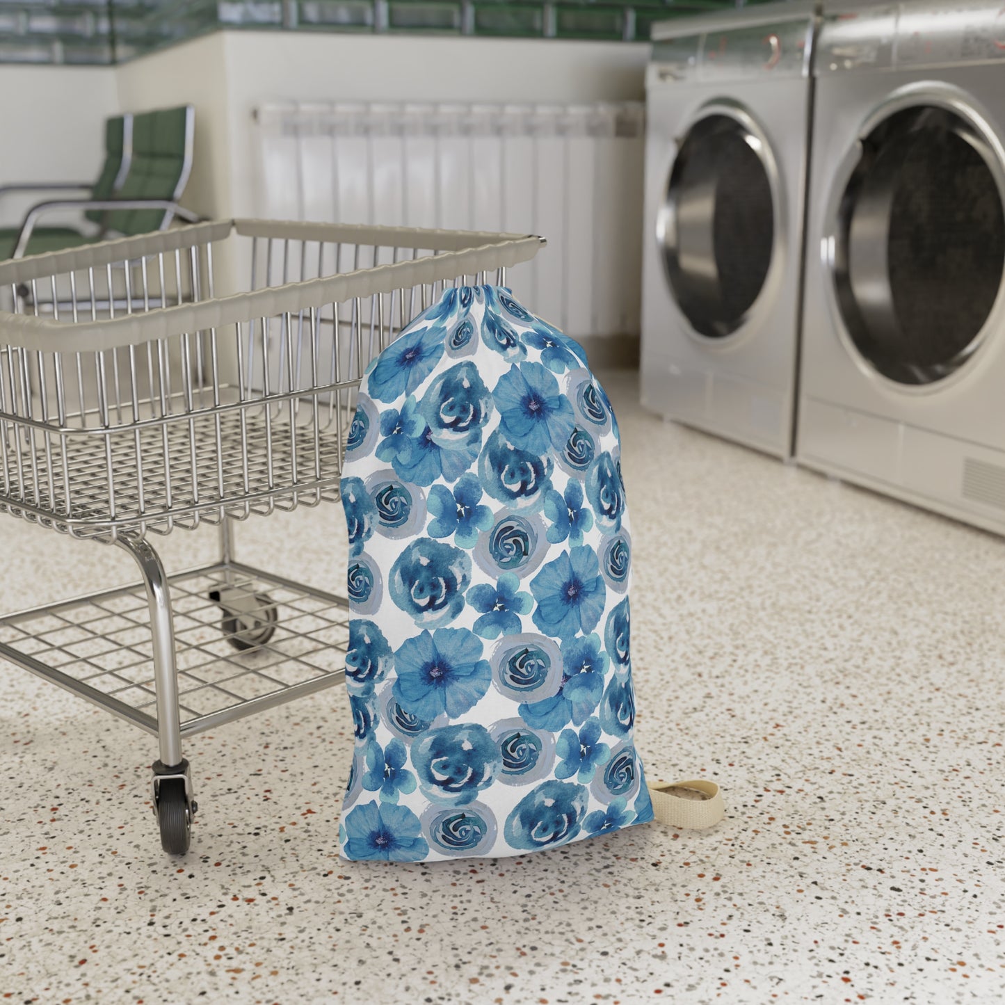 Floral Laundry Bag
