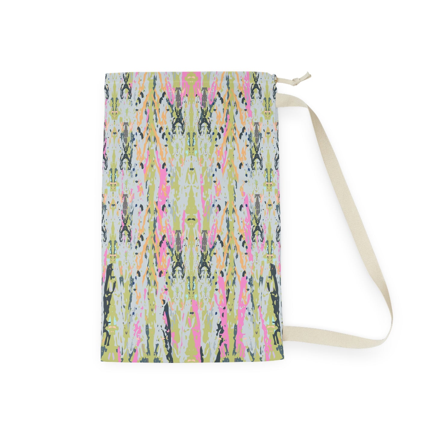 Vibrant Abstract Laundry Bag - Stylish and Functional for Home or Travel