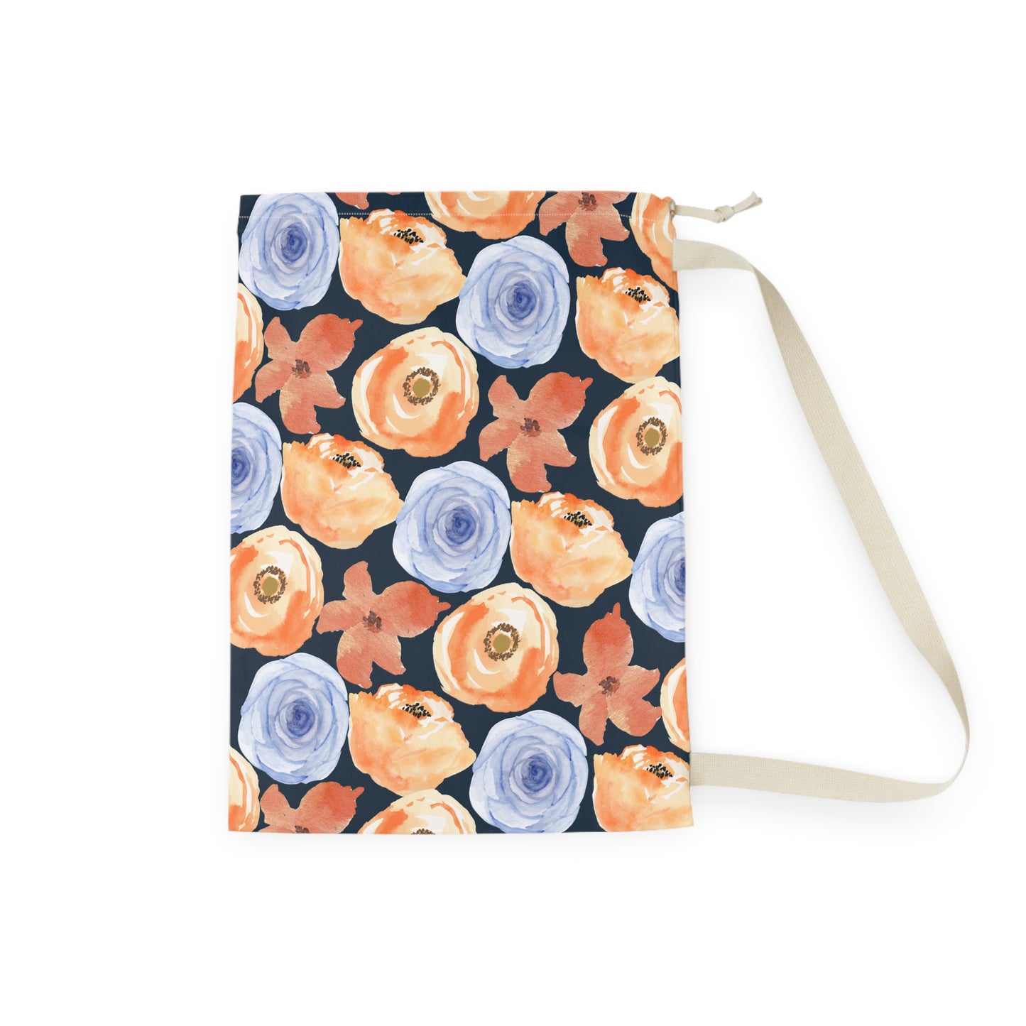 Multicolor Floral Laundry Bag