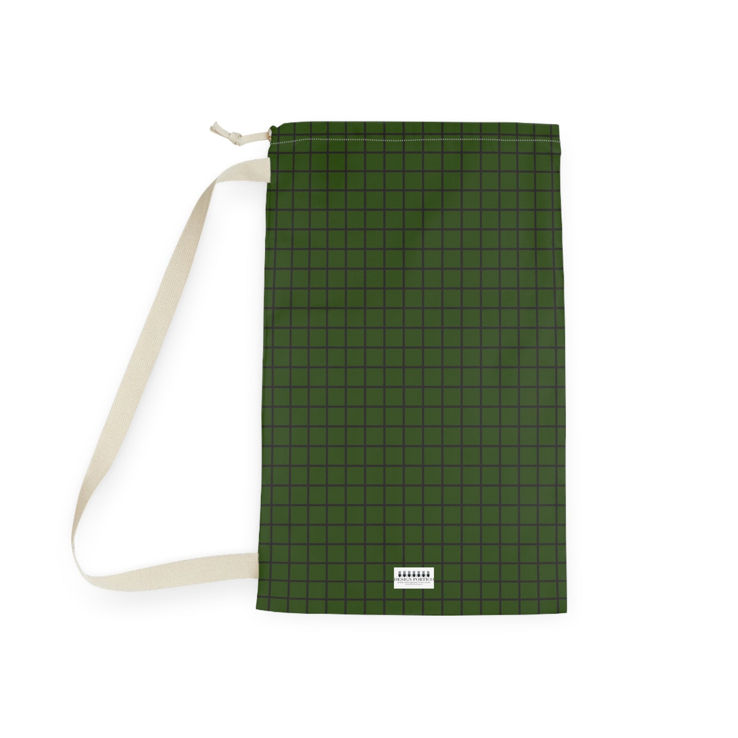Copy of Stylish Black Laundry Bag with Durable Strap for Everyday Use