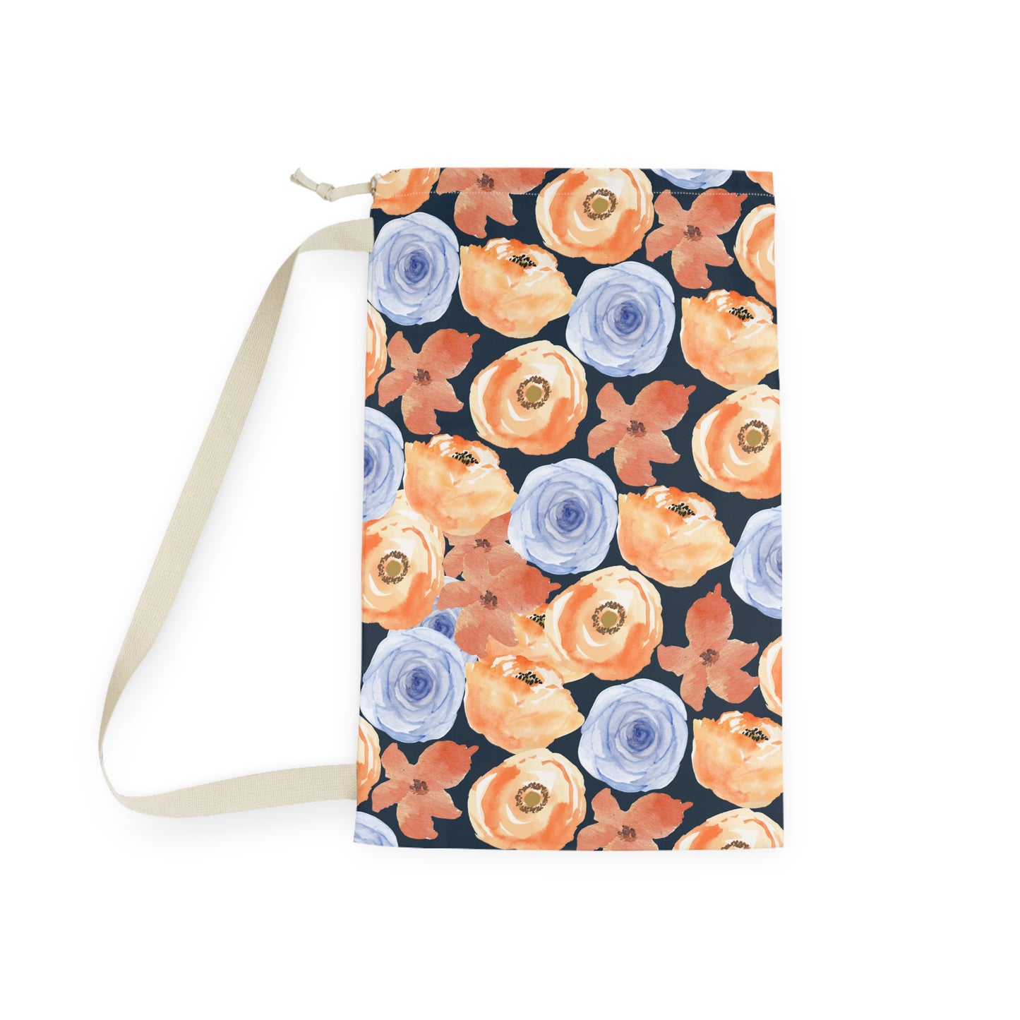 Multicolor Floral Laundry Bag