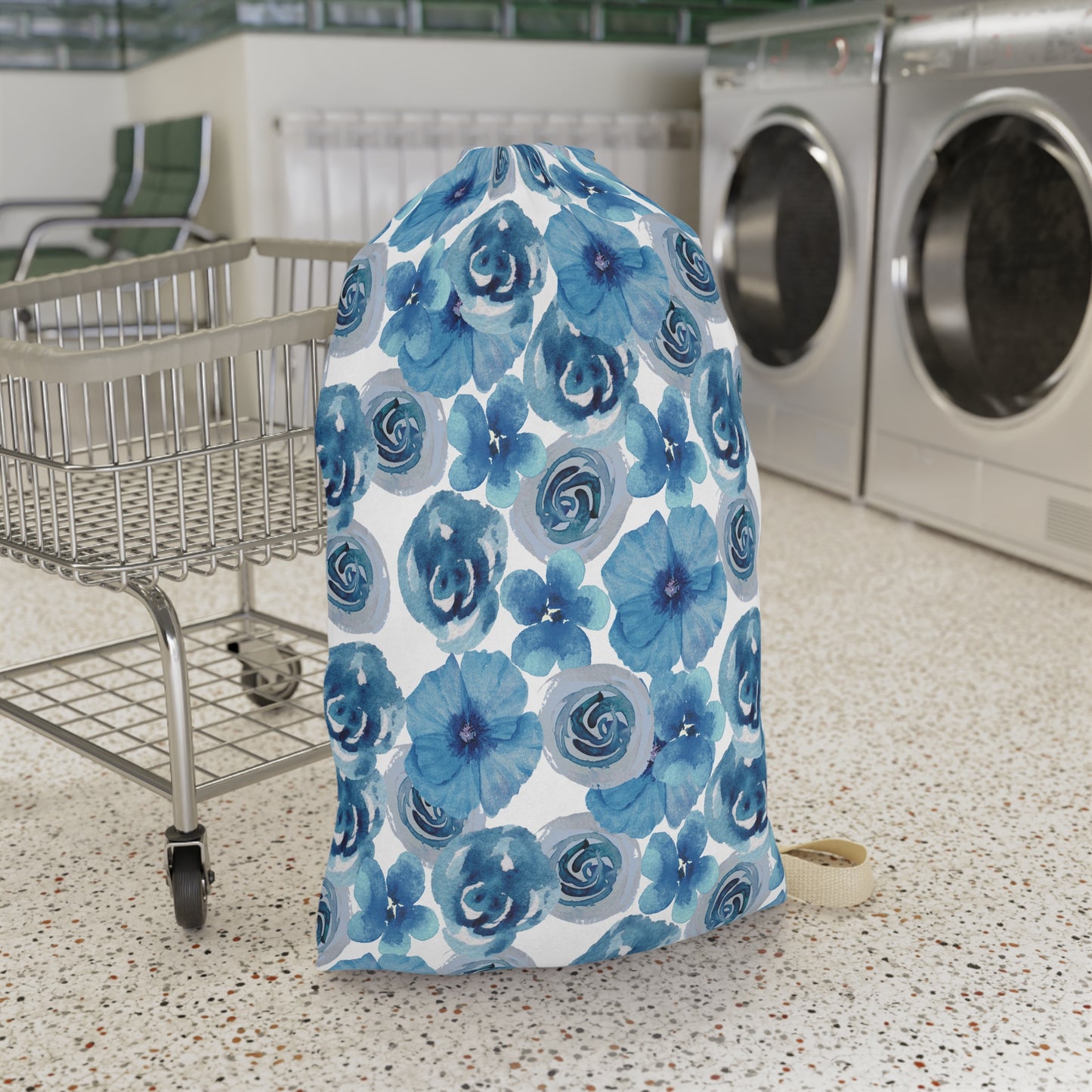 Floral Laundry Bag