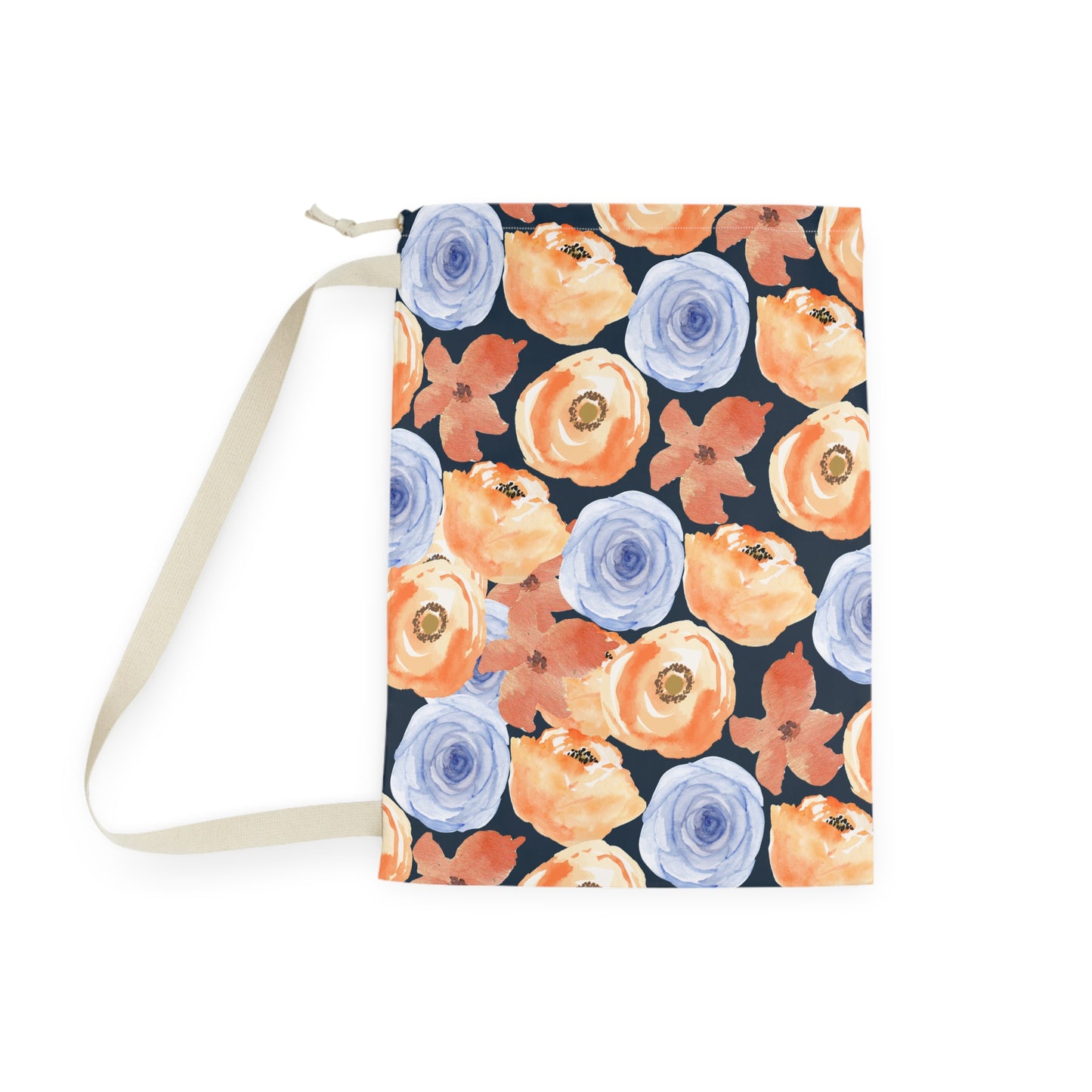 Multicolor Floral Laundry Bag