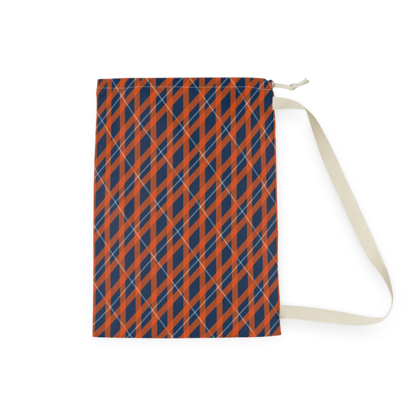 Stylish Plaid Laundry Bag - Modern Home Organization