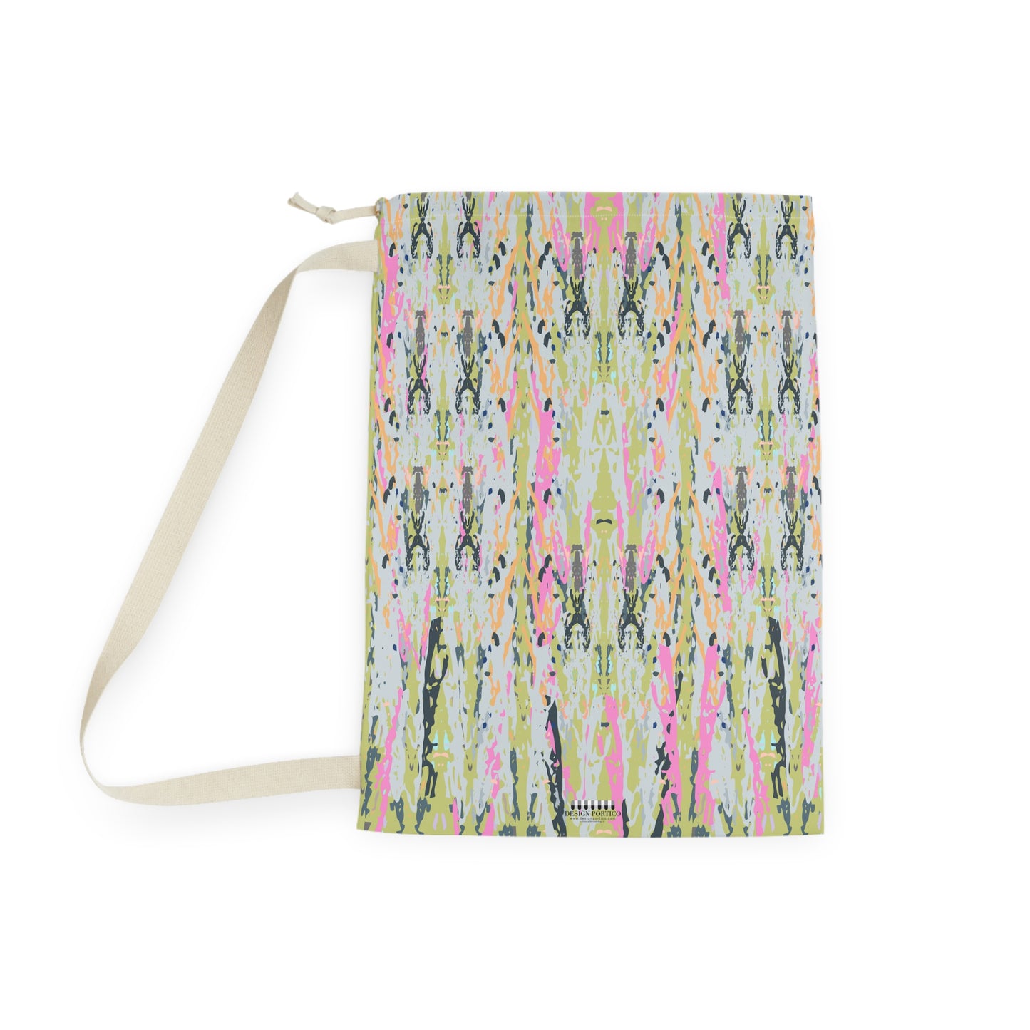 Vibrant Abstract Laundry Bag - Stylish and Functional for Home or Travel