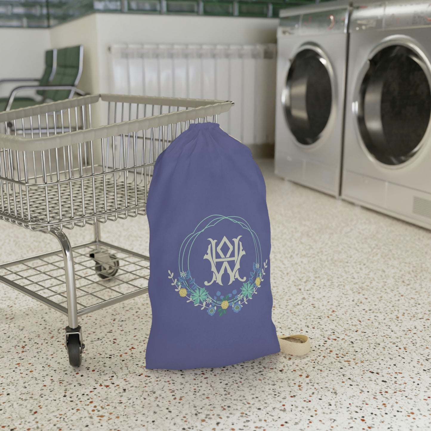 Monogrammed Laundry Bag