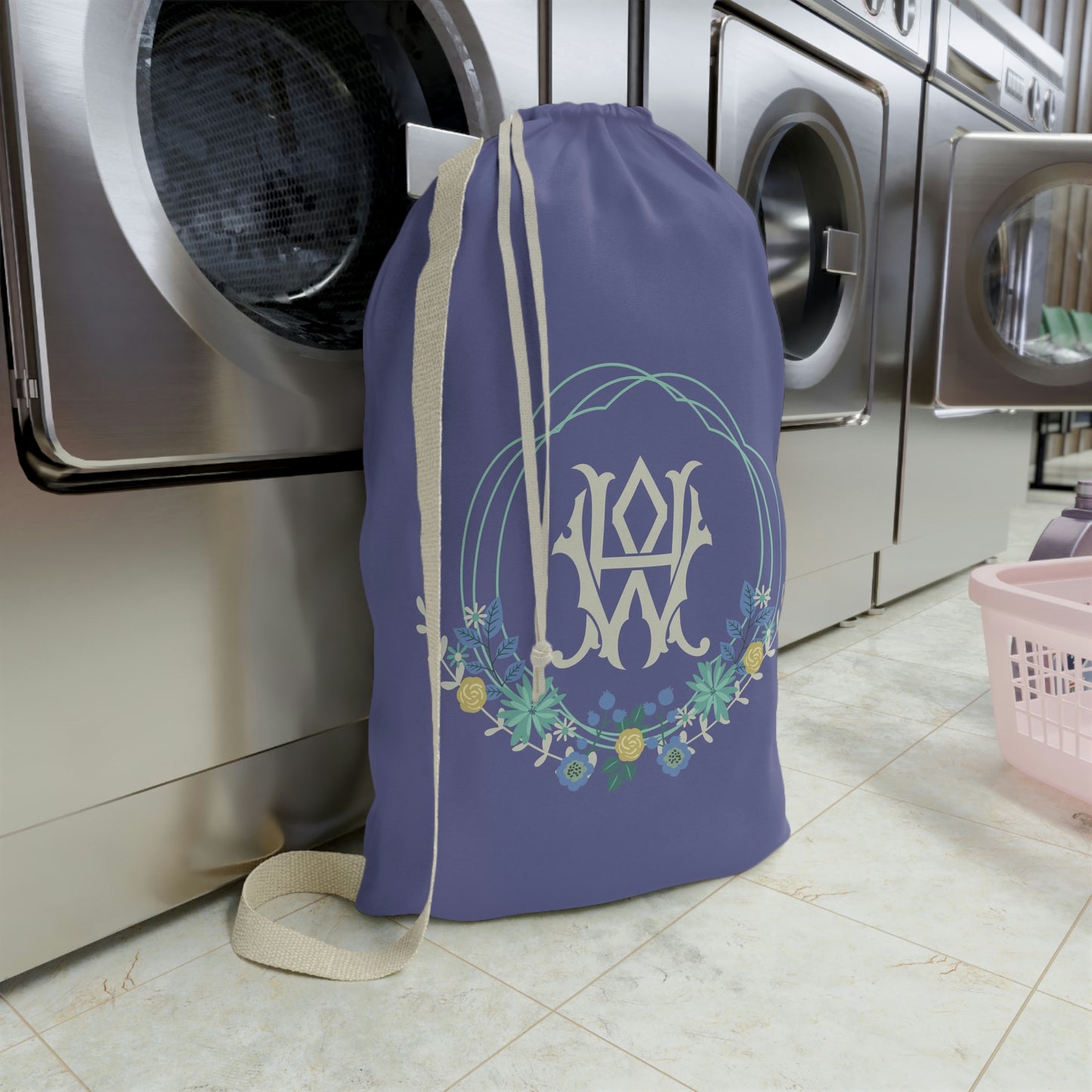 Monogrammed Laundry Bag