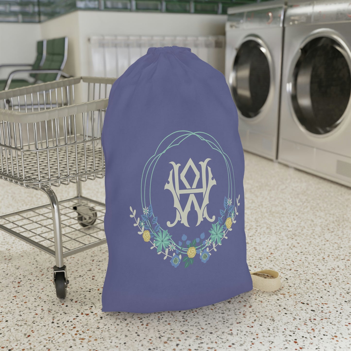 Monogrammed Laundry Bag