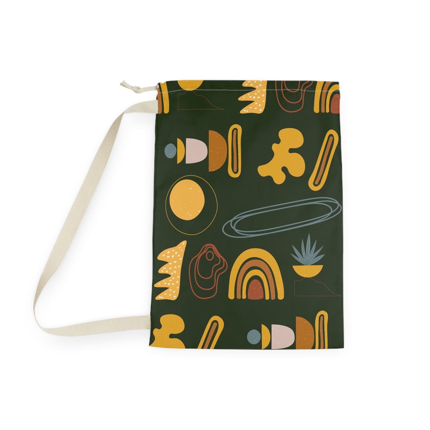 Modern Shapes Laundry Bag
