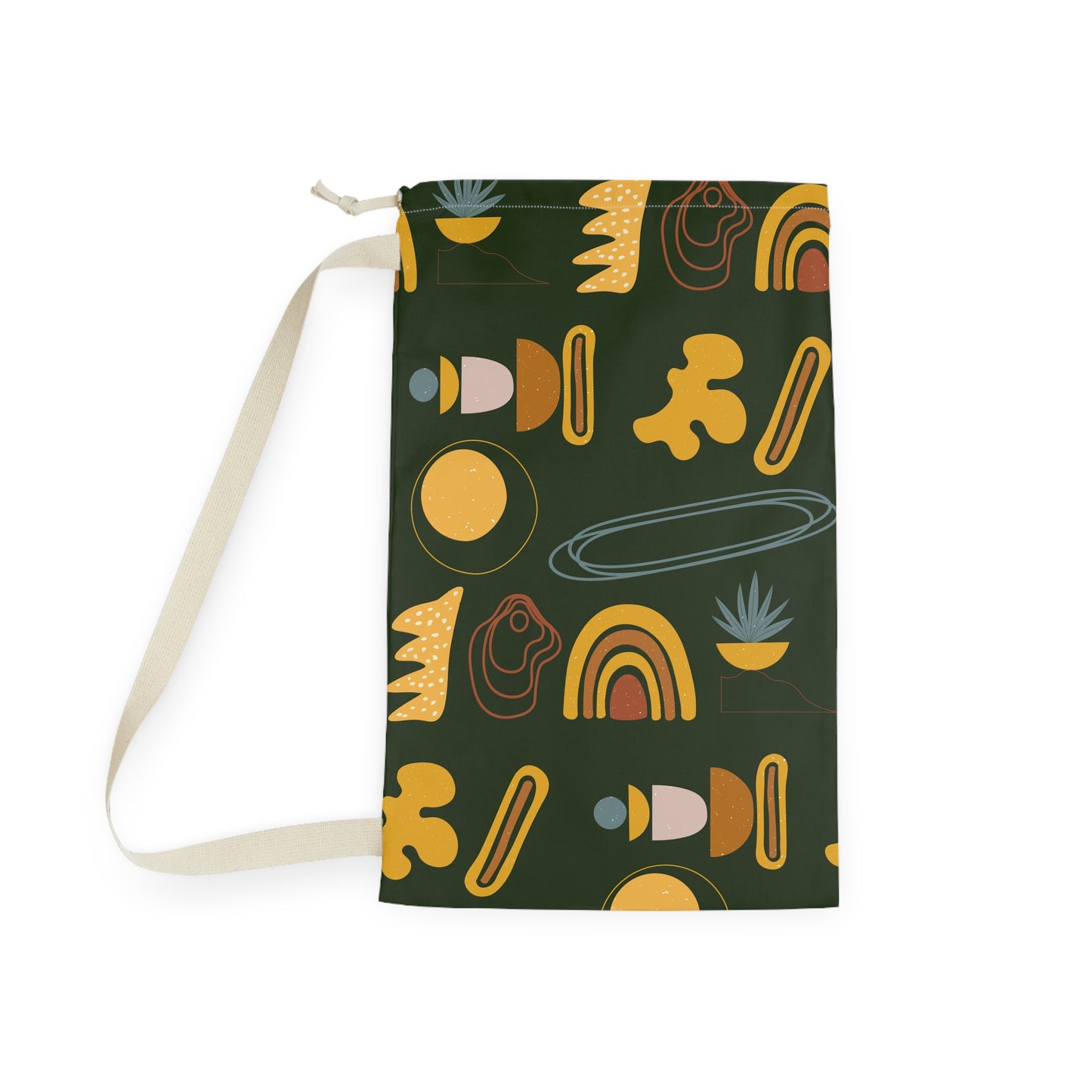 Modern Shapes Laundry Bag
