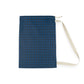 Blue Stylish Laundry Bag with Durable Strap for Everyday Use