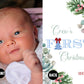 Custom Baby Photo Christmas Ornament